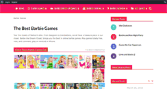 Desktop Screenshot of barbiethedreamcloset.com